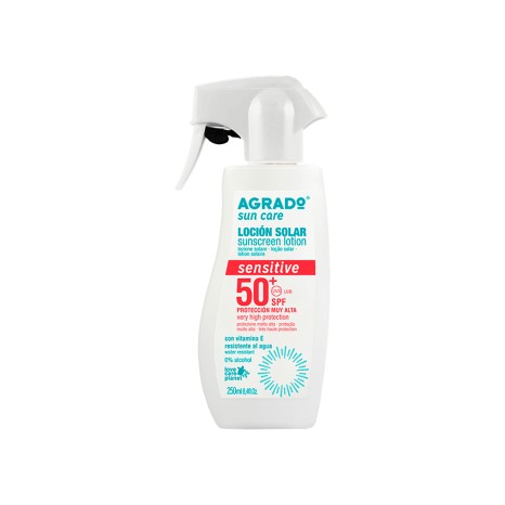 Loção Solar Sensitive Agrado Pistola Spf50+ 250ml - Image product
