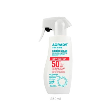 Loção Solar Sensitive Agrado Pistola Spf50+ 250ml