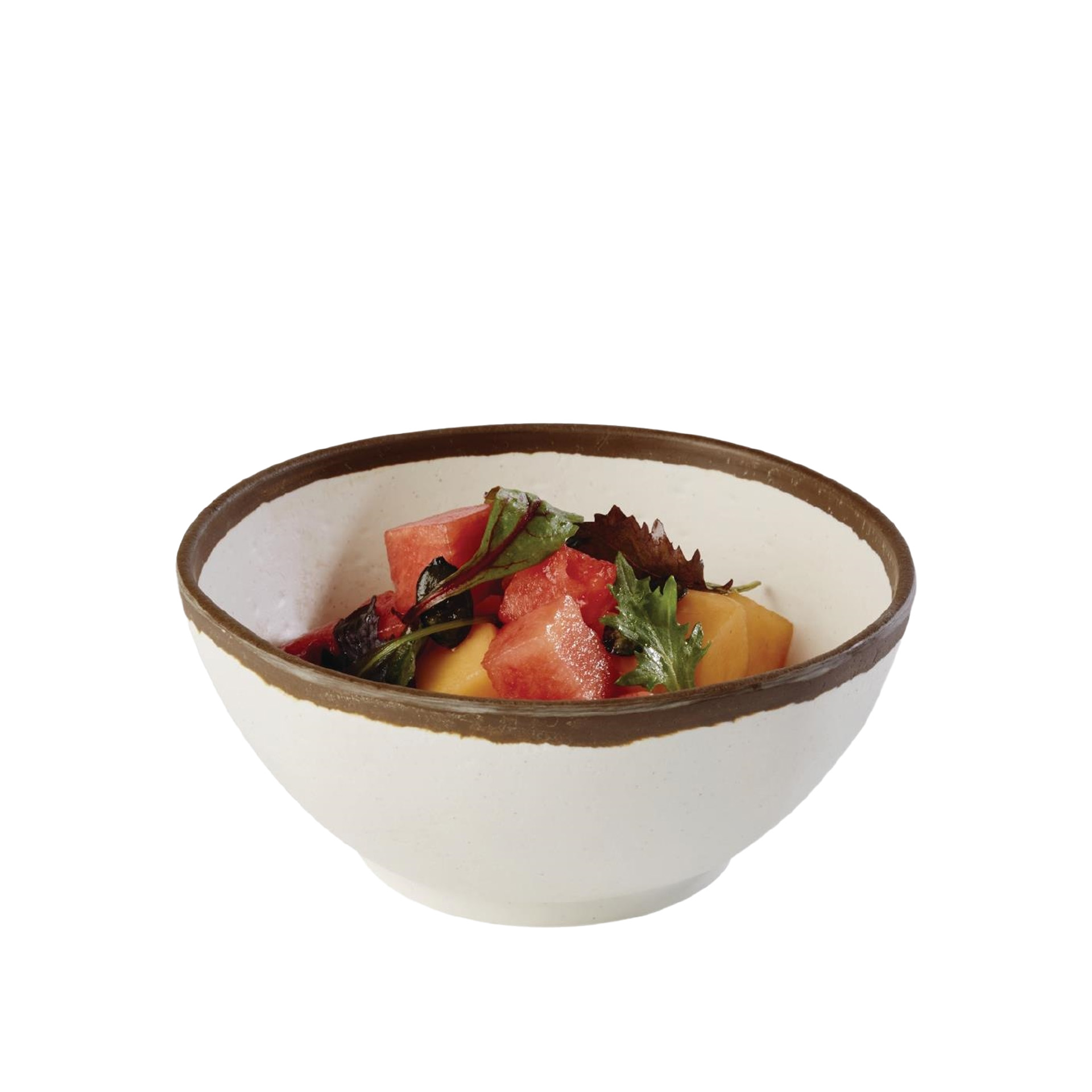 Tigela Melamina Aps Crocker Creme 700ml 16X7cm