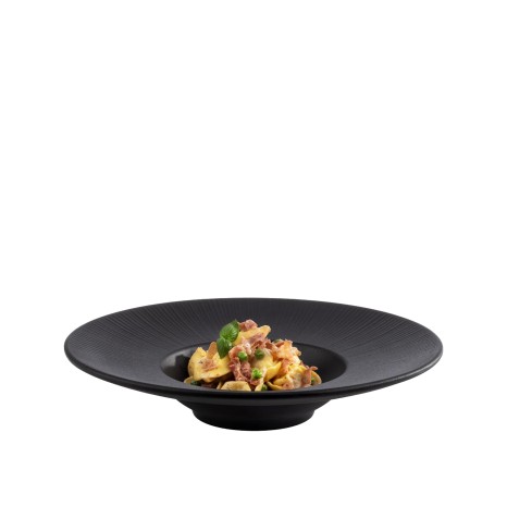 Prato Melamina Aps Nero 300ml 29X6cm - Image product