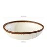 Tigela Melamina Aps Crocker Creme 500ml 16.5cm Tigela Melamina Aps Crocker Creme 500ml 16.5cm