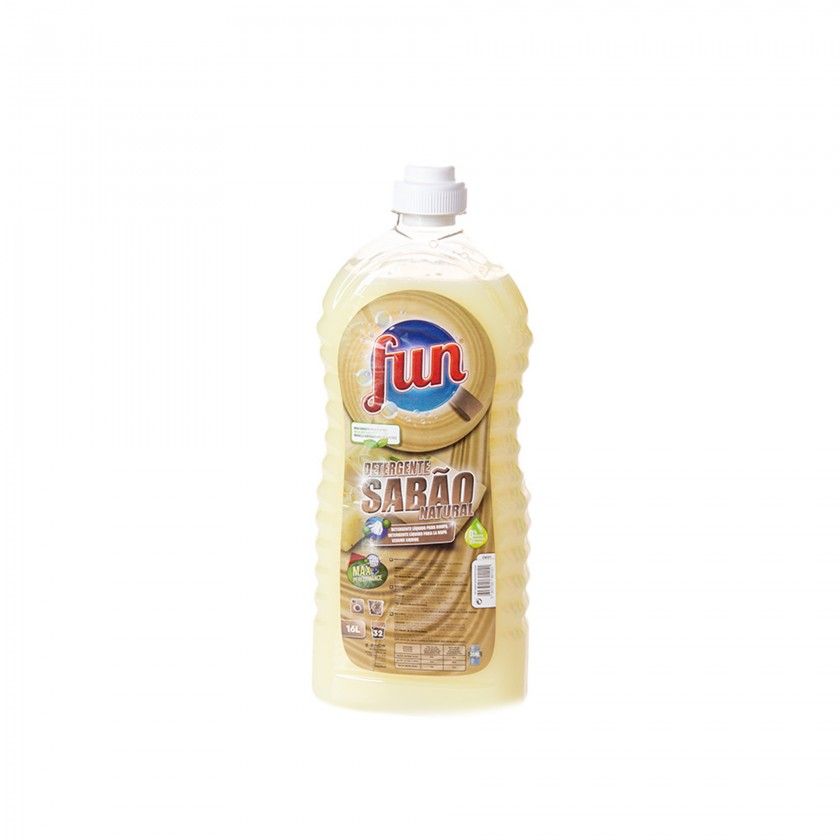 Detergente Roupa Fun Sabo Natural 1600ml