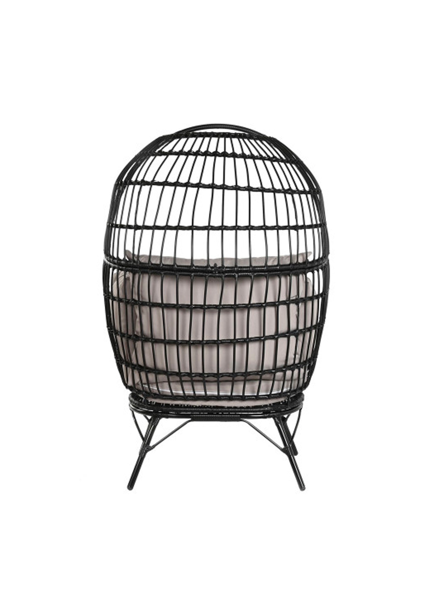 Poltrona Jardim Rattan 99X71X147cm
