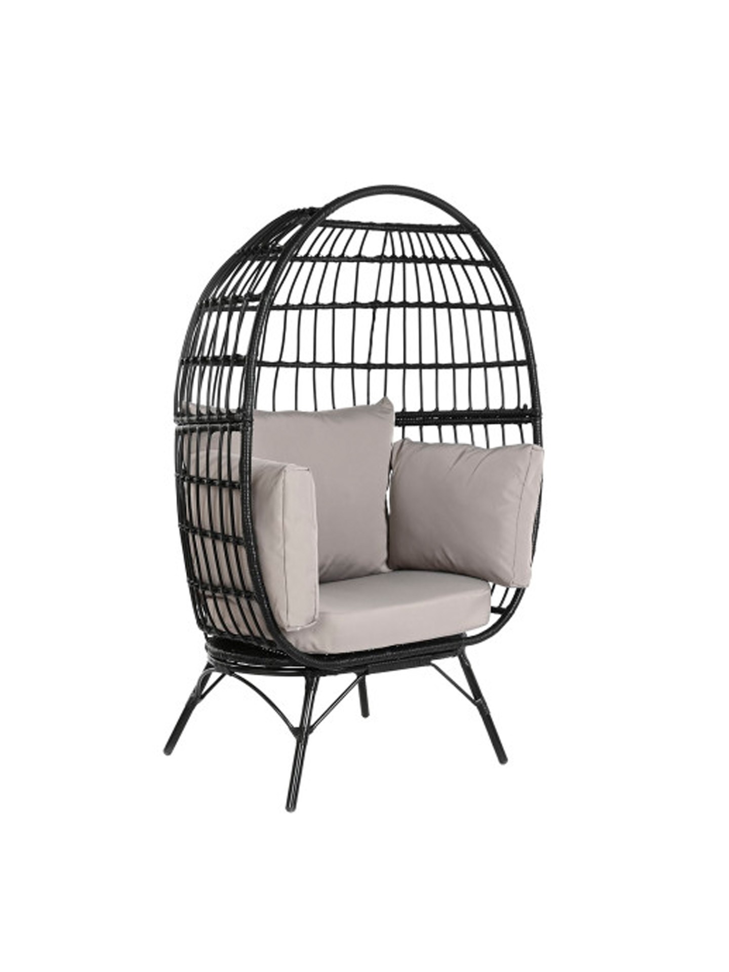Poltrona Jardim Rattan 99X71X147cm