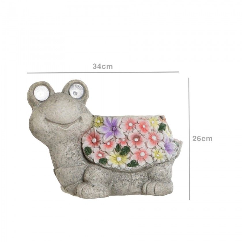 Figura Resina Led Solar 34X23X26cm Figura Resina Led Solar 34X23X26cm