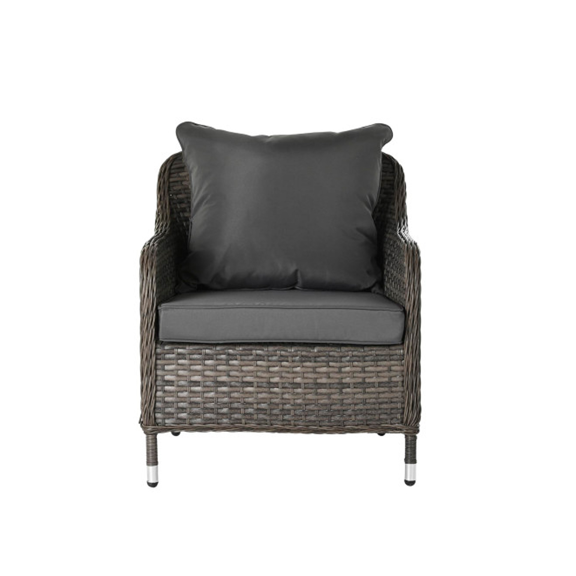 Conjunto 3 Sofás Rattan + Mesa Central 175X73X81cm