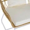 Sof Rattan / Metal 132X58X80cm