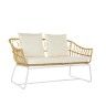 Sof Rattan / Metal 132X58X80cm