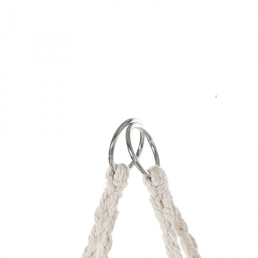 Cadeira Baloiço Algodão / Bambu 82X62X123cm Cadeira Baloiço Algodão / Bambu 82X62X123cm