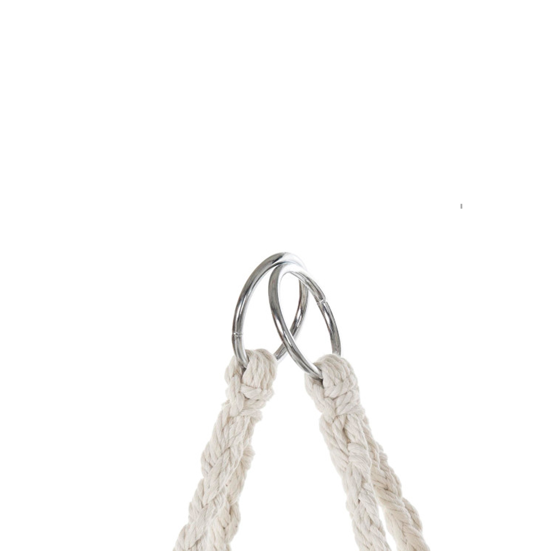 Cadeira Baloiço Algodão / Bambu 82X62X123cm