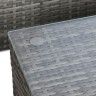 Conjunto Sof Rattan + Mesa Apoio 195X130X62cm