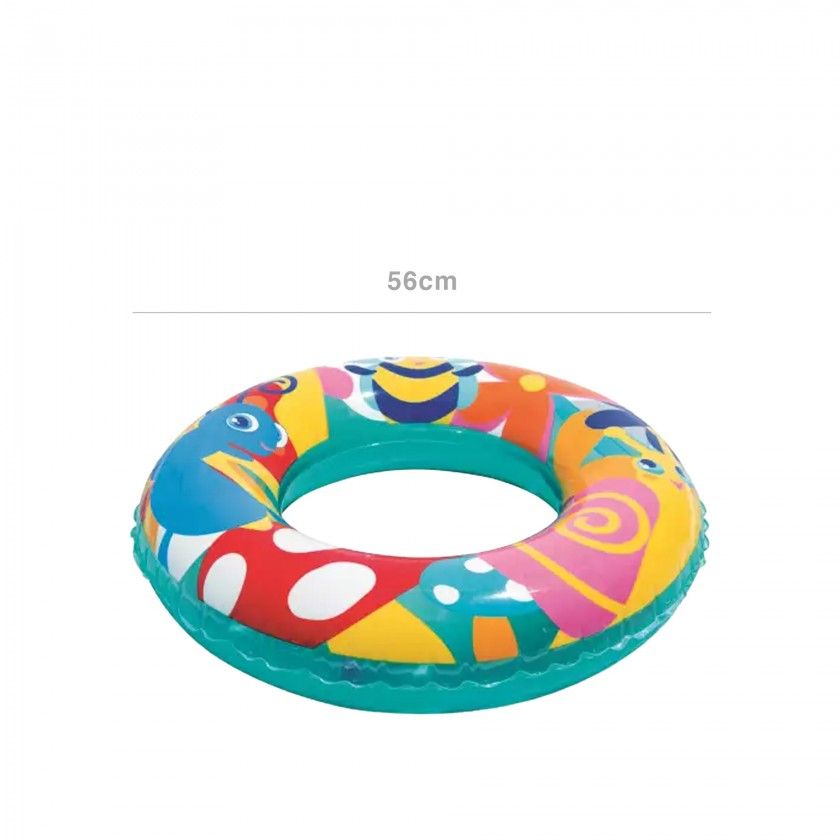 Boia Flutuador Natação Ar Insuflável com Desenhos 56cm Boia Flutuador Natação Ar Insuflável com Desenhos 56cm
