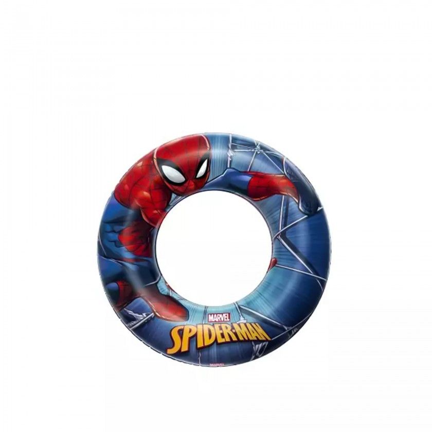 Boia Flutuador Natao Ar Insuflvel Homem Aranha 56cm