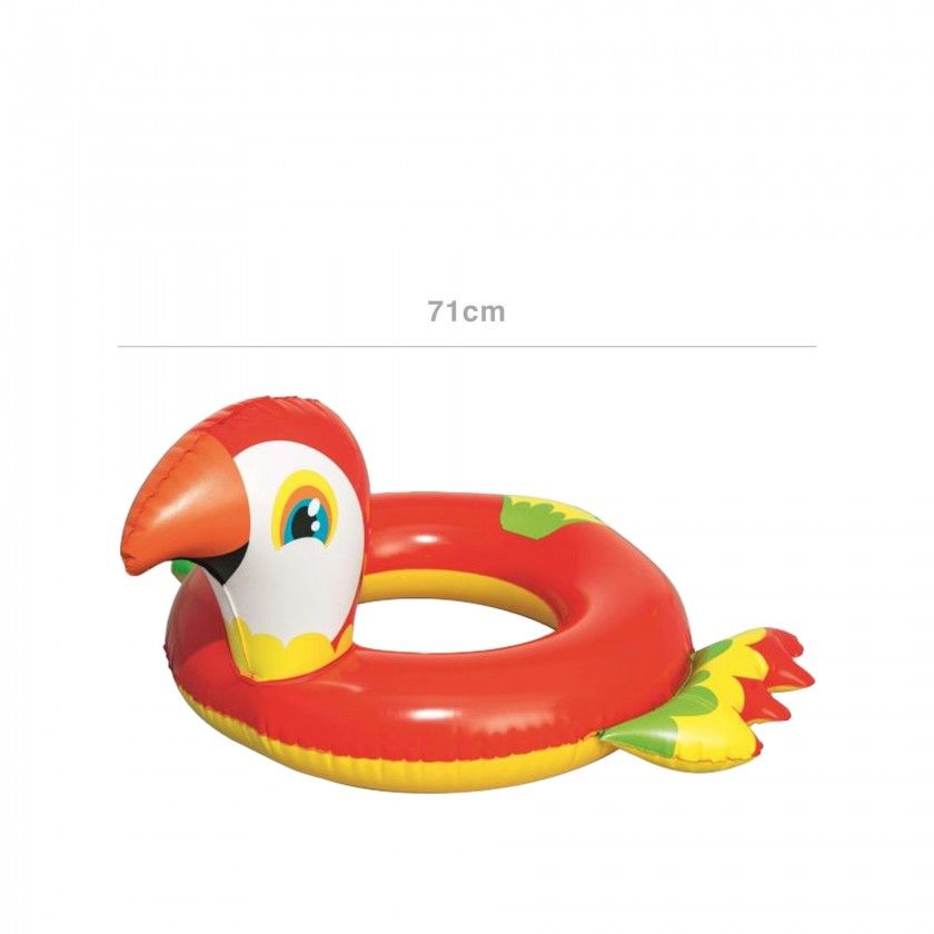 Boia Flutuador Natação Ar Insuflável Animais 71cm Boia Flutuador Natação Ar Insuflável Animais 71cm
