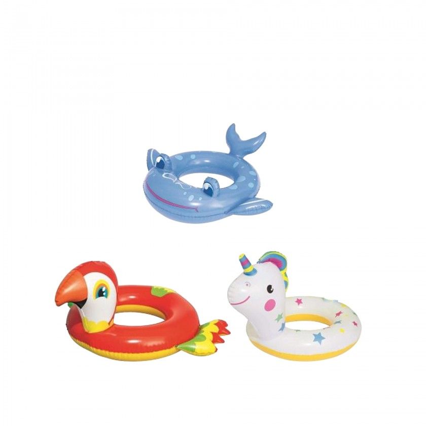 Boia Flutuador Natação Ar Insuflável Animais 71cm Boia Flutuador Natação Ar Insuflável Animais 71cm