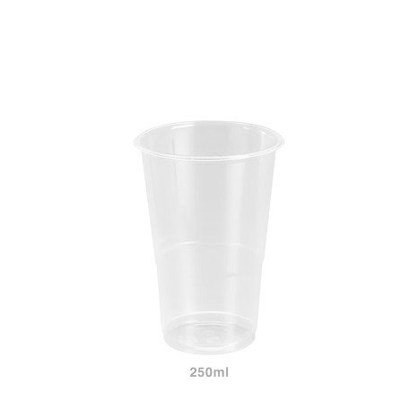 Copo Reutilizável Polipropileno 250ml 7X5X10cm Pack 25 - Image product