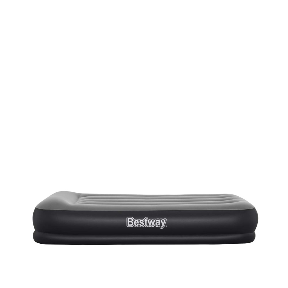 Colchão Ar Insuflável Individual com Bomba Bestway Cinza 150kg 191X97X36cm