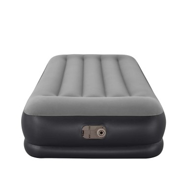 Colchão Ar Insuflável Individual com Bomba Bestway Cinza 150kg 191X97X36cm