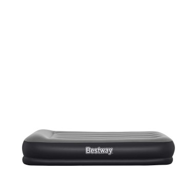 Colchão Ar Insuflável Individual com Bomba Bestway Cinza 150kg 191X97X36cm