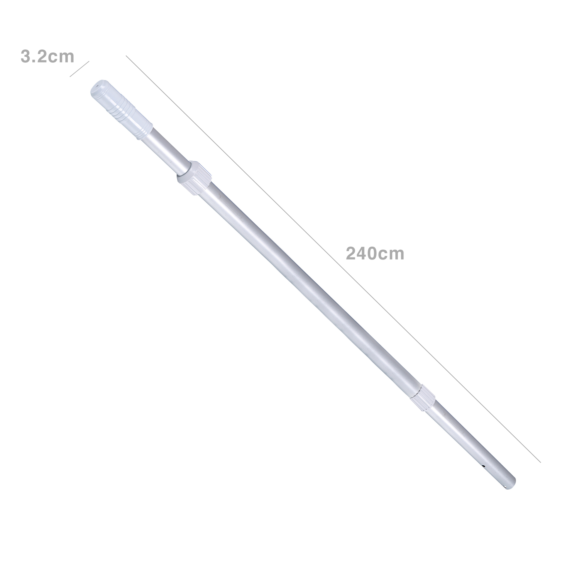 Cabo Telescópico Piscina 3.2X240cm