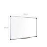 Quadro Branco Cermico Magntico Aro Alumnio 120X90cm