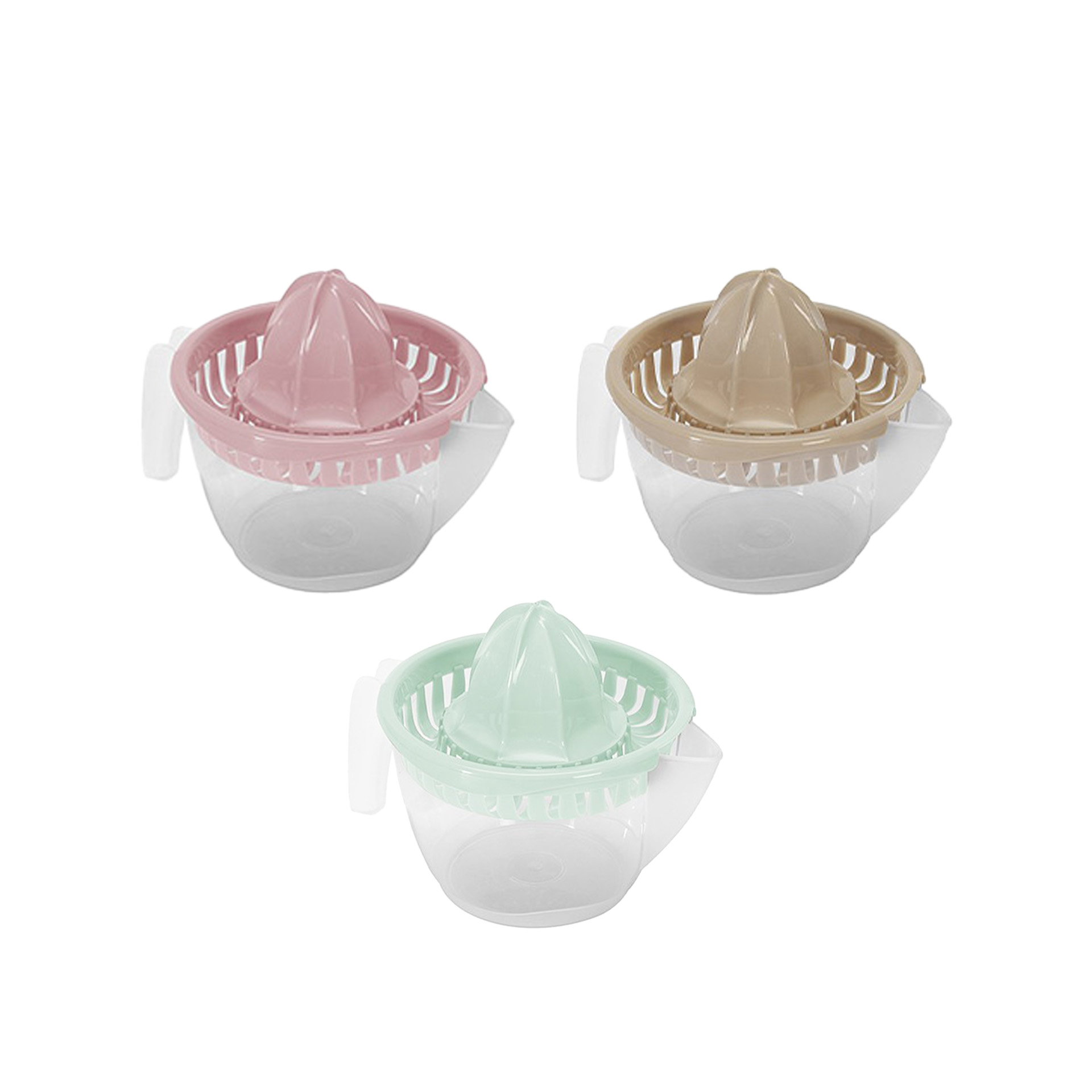 Espremedor Citrinos Graduado Plástico Valencia Incolor 800ml 13X14cm