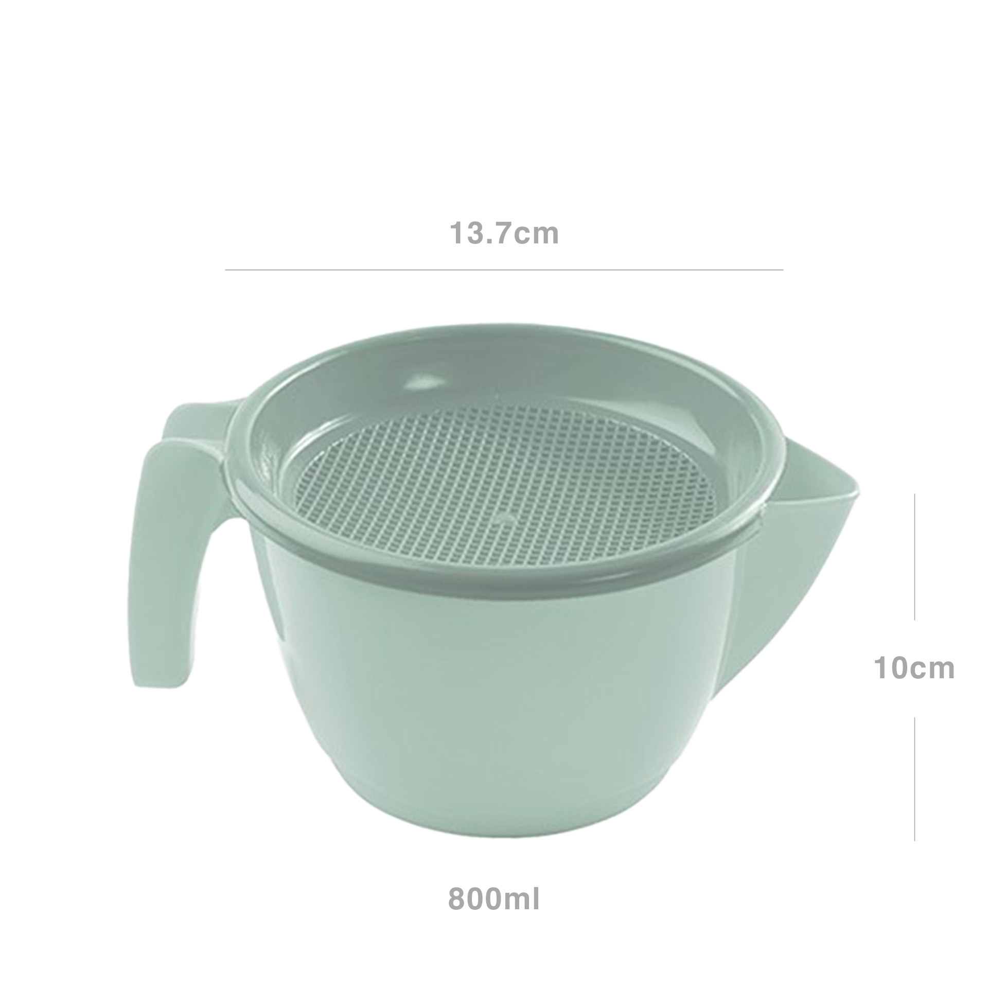 Jarro Reciclagem Óleo Plástico Multicor 800ml 13.7X10cm