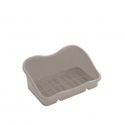 Caixa Esfrego Plstico Cinzento 21X13X9.5cm