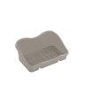 Caixa Esfrego Plstico Cinzento 21X13X9.5cm