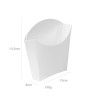 Caixa Batatas Fritas Branco 135gr 13X8X13.5cm Pack 200
