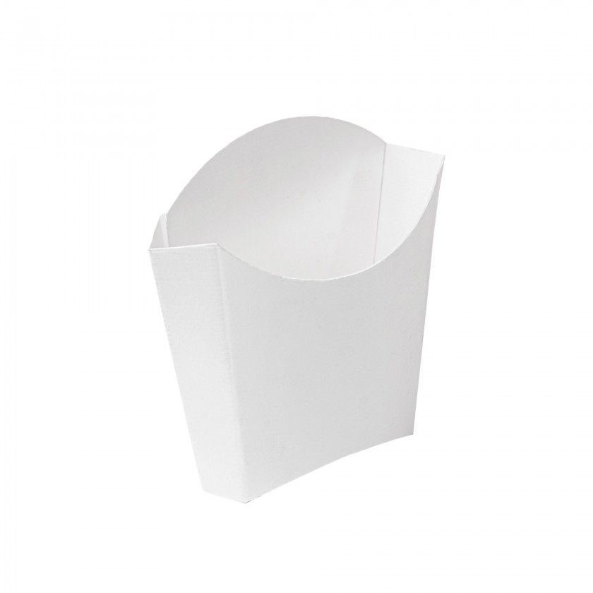 Caixa Batatas Fritas Branco 135gr 13X8X13.5cm Pack 200