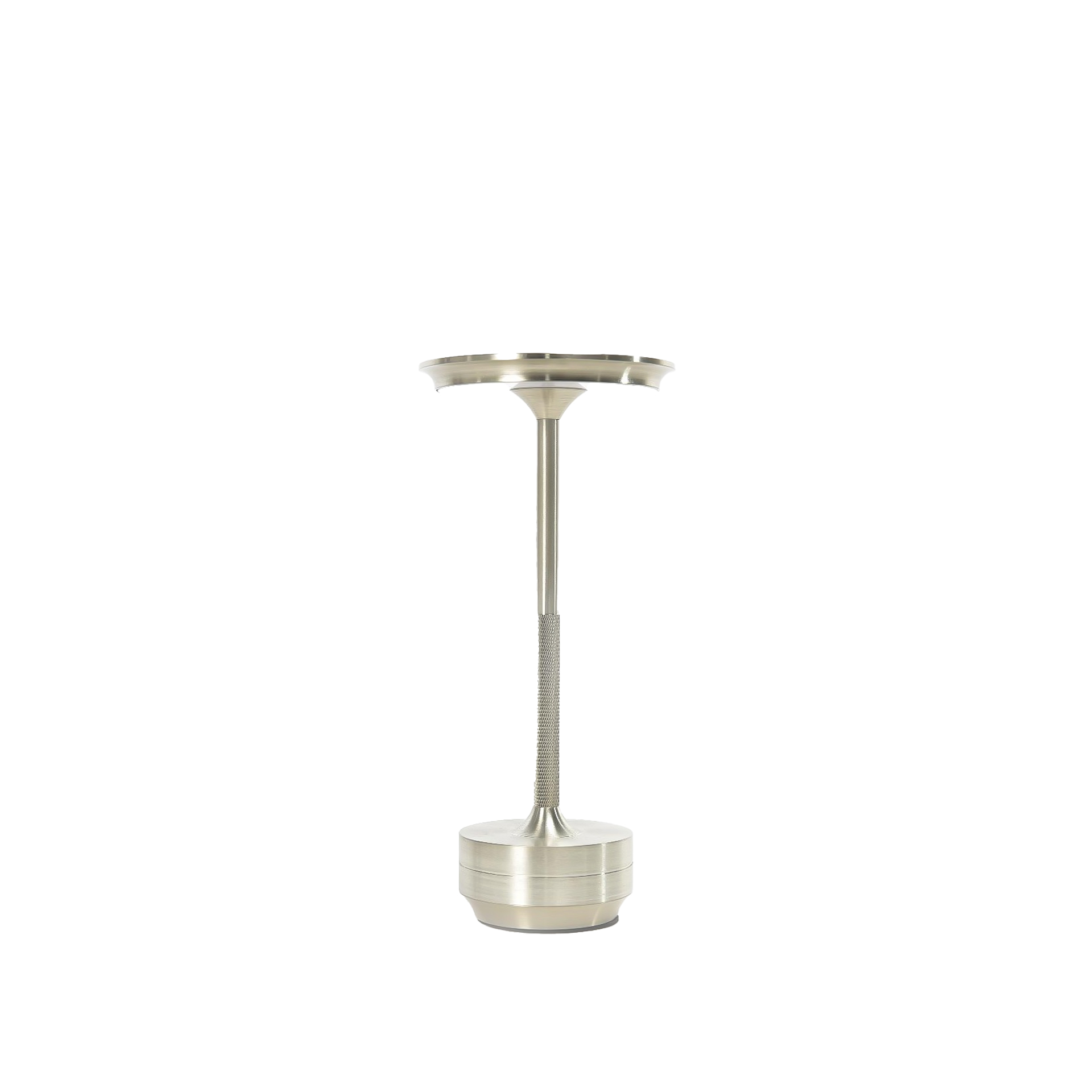 Candeeiro Mesa Alumínio Tátil Regulável Luzes Led 13X29cm