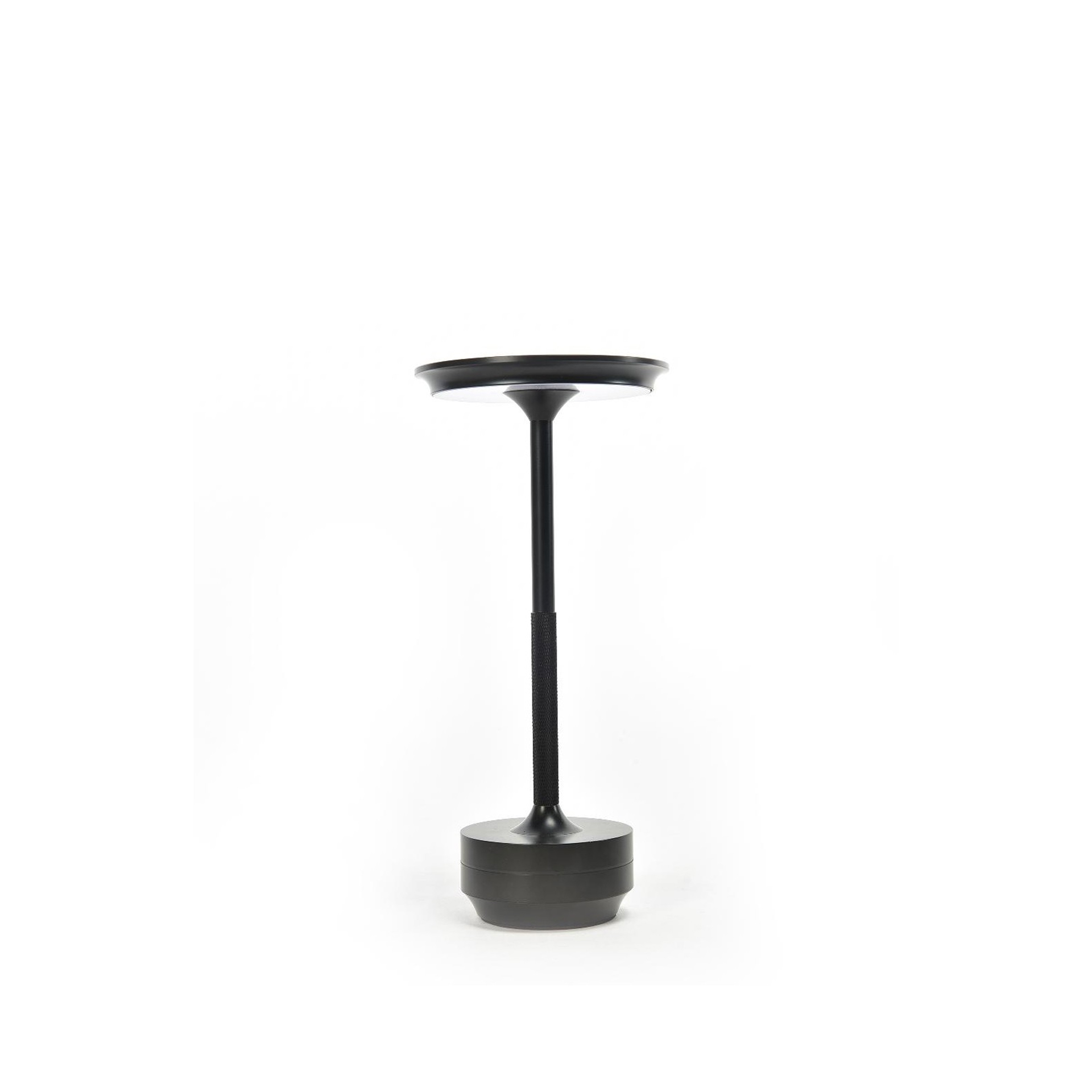 Candeeiro Mesa Alumínio Tátil Regulável Luzes Led 13X29cm