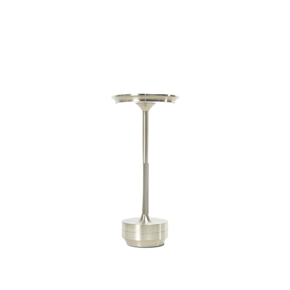 Candeeiro Mesa Alum�nio T�til Regul�vel Luzes Led 13X29cm