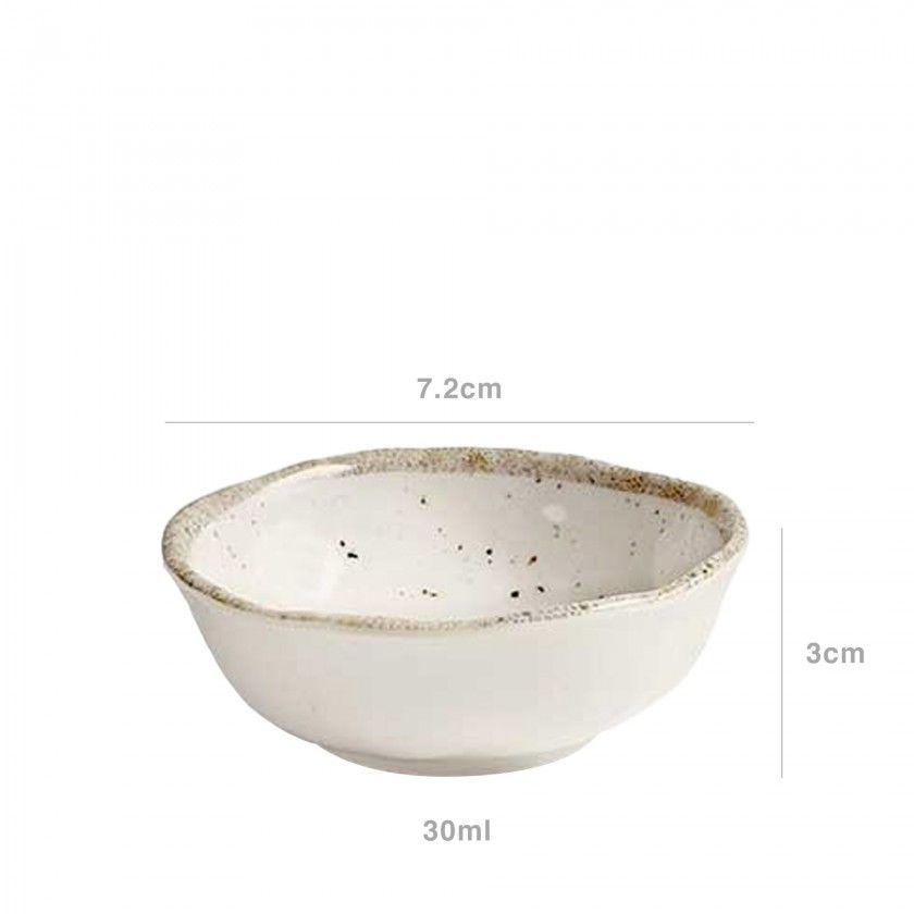 Tigela Melamina Earth Mini 30ml 7.2X7.2X3cm Tigela Melamina Earth Mini 30ml 7.2X7.2X3cm