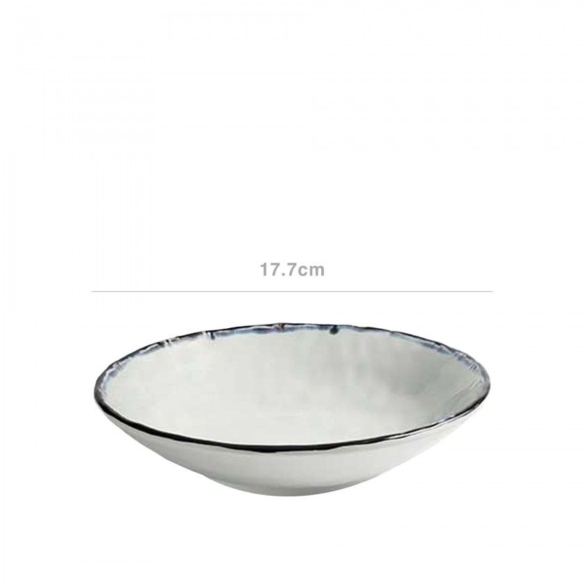 Prato Fundo Melamina Sea Redondo 17.7X4.4cm