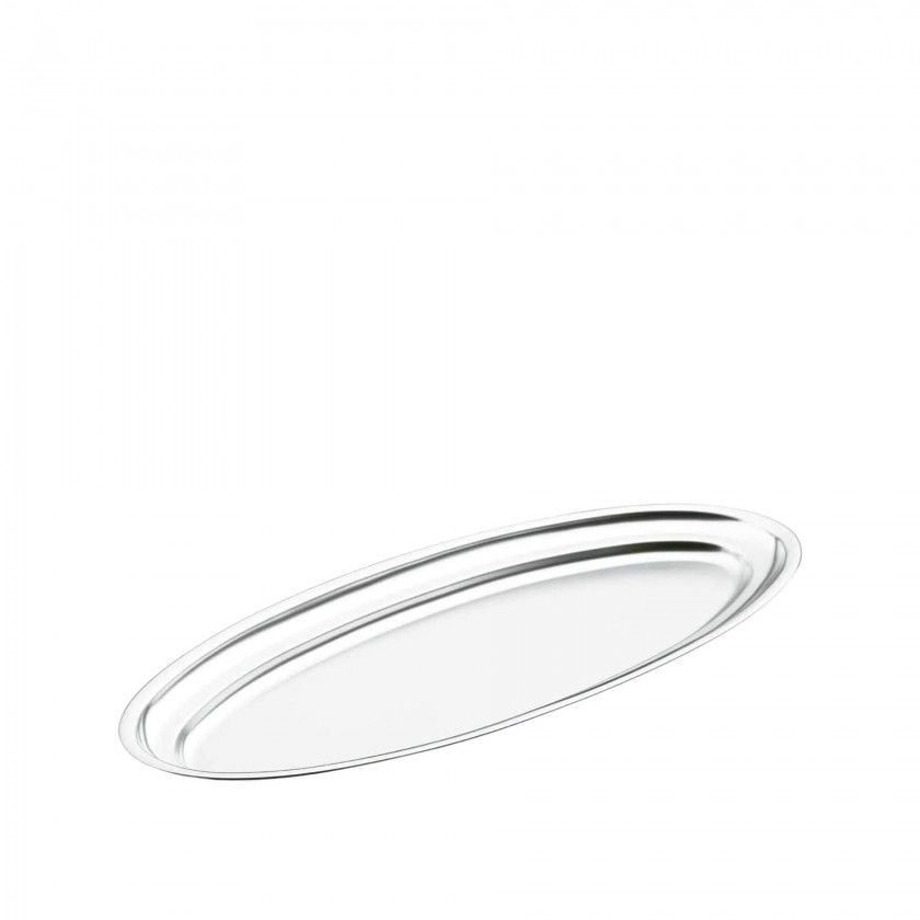 Travessa Inox Lacor Oval 60X27cm Travessa Inox Lacor Oval 60X27cm
