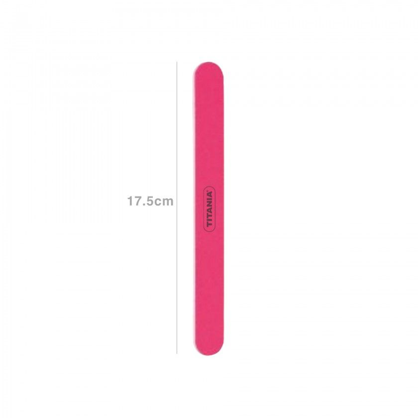 Lima Unhas Cartão Titania Rosa 17.5cm Lima Unhas Cartão Titania Rosa 17.5cm