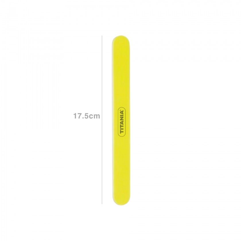 Lima Unhas Cartão Titania Amarela 17.5cm Lima Unhas Cartão Titania Amarela 17.5cm