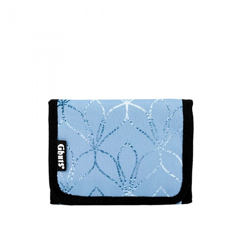 Carteira Velcro Ghuts Blue Lily 12.5X9X1.5cm