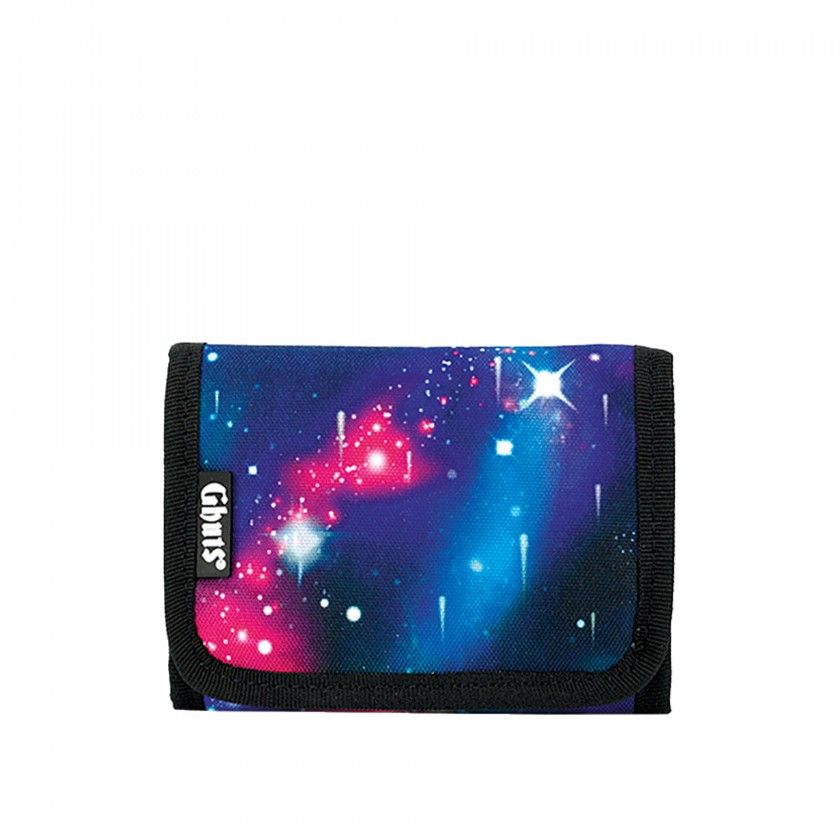 Carteira Velcro Ghuts Cosmic Stars 12.5X9X1.5cm