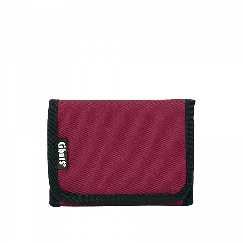 Carteira Velcro Ghuts Mauve Red 12.5X9X1.5cm