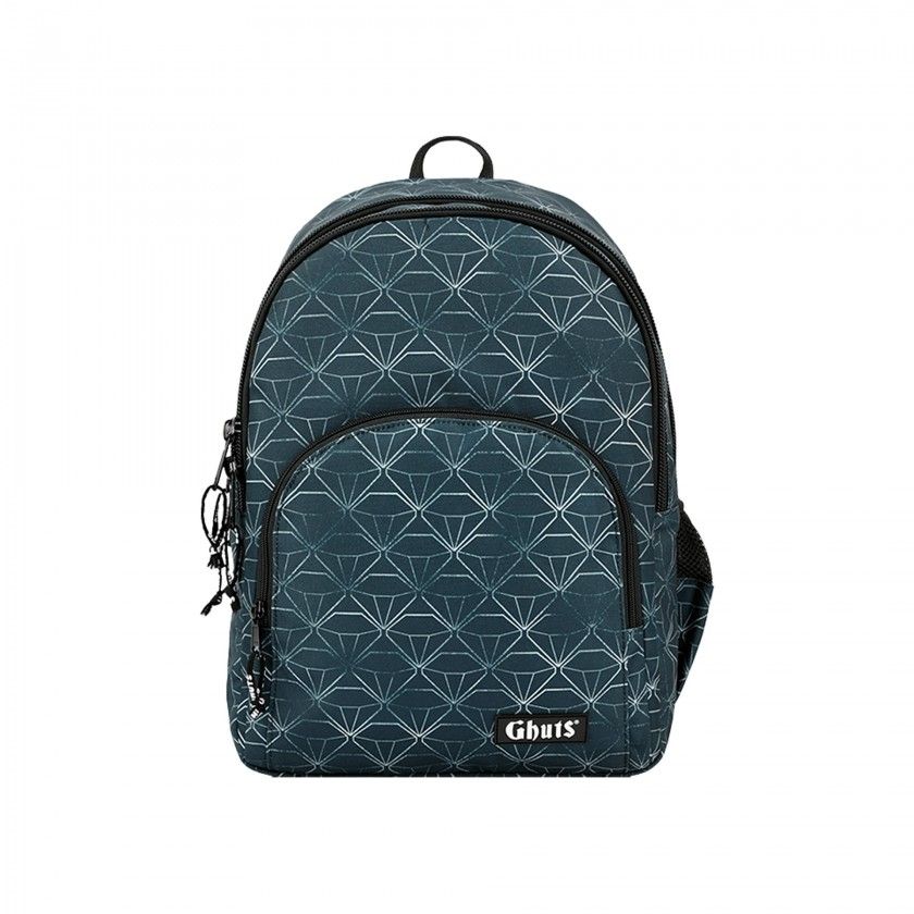 Mochila Escolar Ghuts Black Diamonds 31X43X17cm