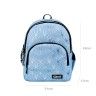 Mochila Escolar Ghuts Blue Lily 31X43X17cm