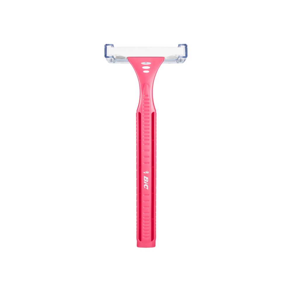 Lâmina Depiladora Descartável Bic Pure Lady Pink Pack 4