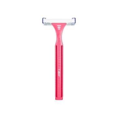 Lâmina Depiladora Descartável Bic Pure Lady Pink Pack 4