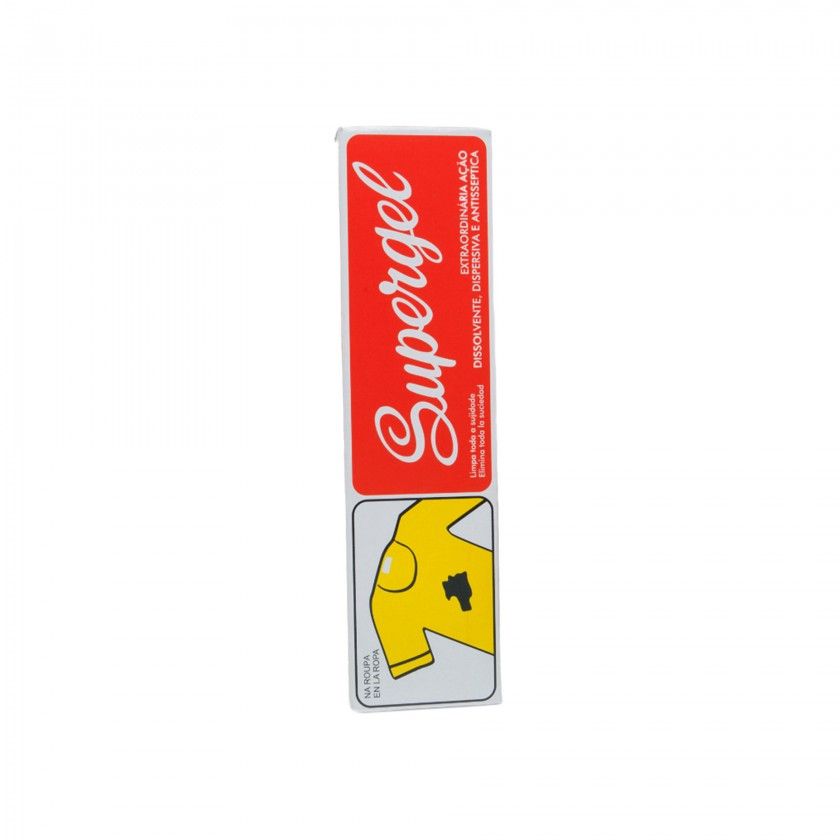 tira nodoas Supergel Bisnaga 100gr tira nodoas Supergel Bisnaga 100gr