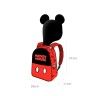 Mochila Infantil com Capuz Mickey Mouse 26X31X11cm