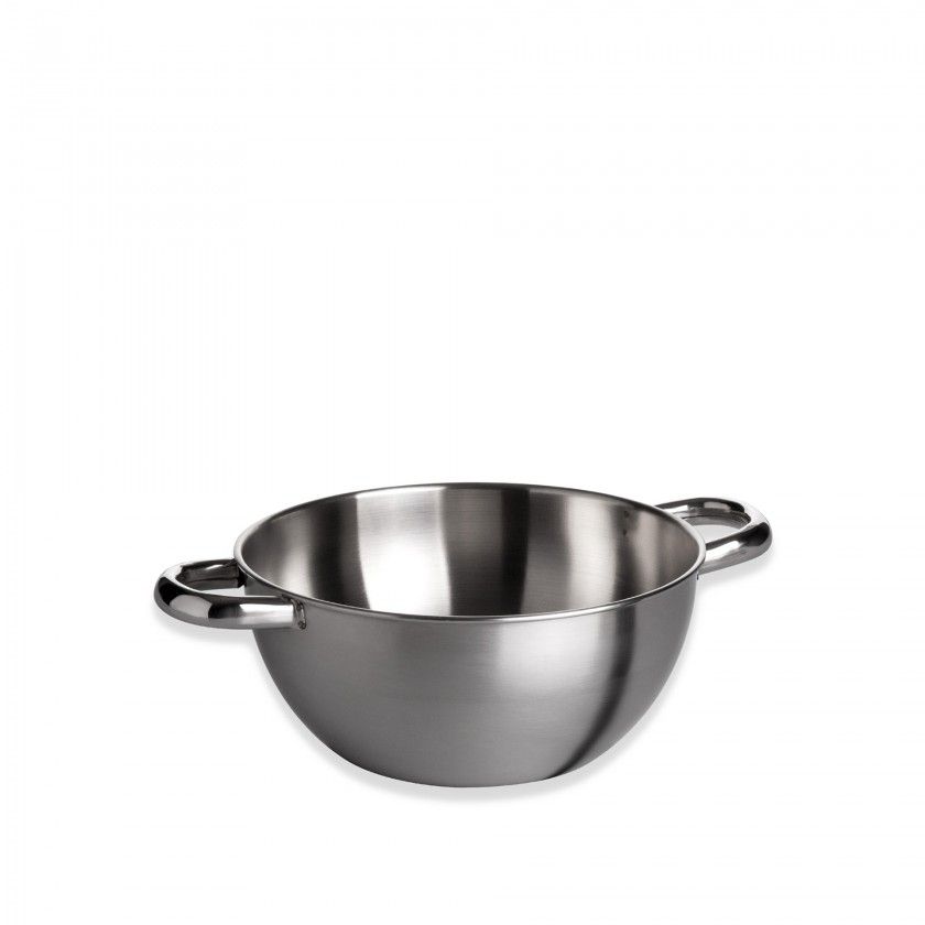 Tigela Hotelaria Inox Grand Gourmet com Asas Redondo 5L 26X12.5cm