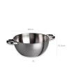 Tigela Hotelaria Inox Grand Gourmet com Asas Redondo 5L 26X12.5cm Tigela Hotelaria Inox Grand Gourmet com Asas Redondo 5L 26X12.5cm